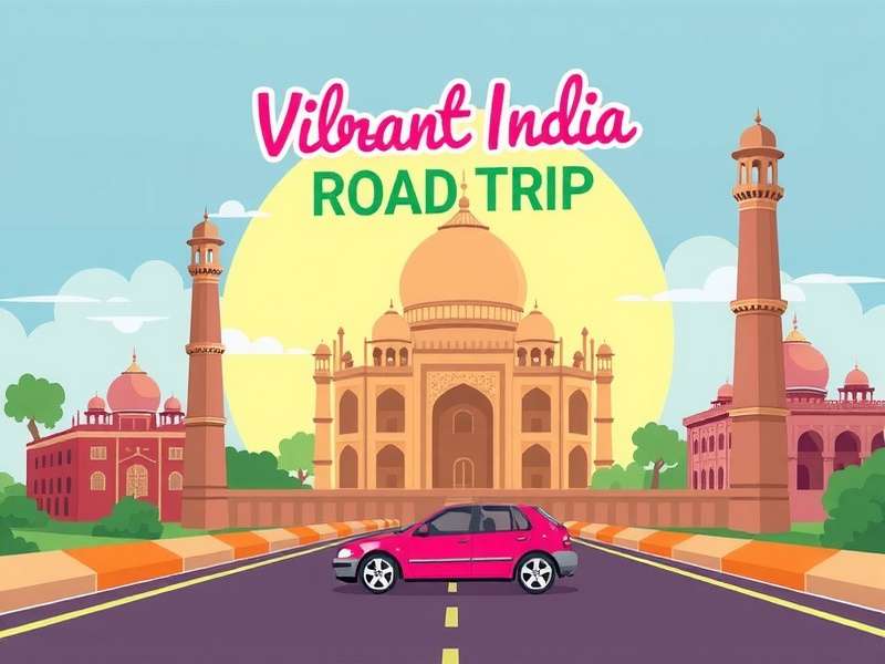 Vibrant India Road Trip Game Cover